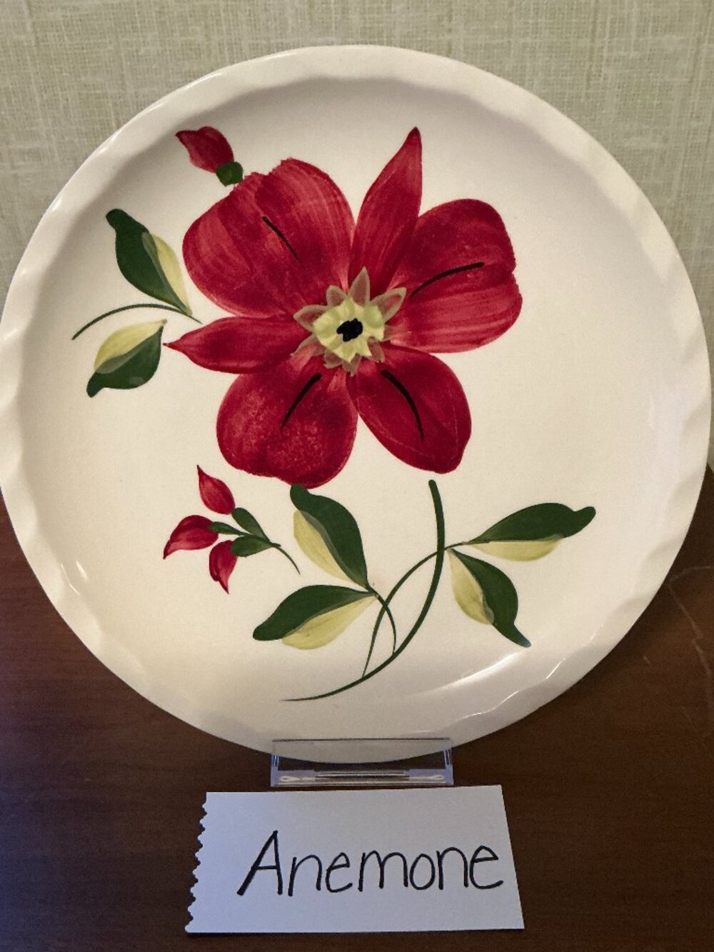 Blue Ridge Southern Pottery Anemone